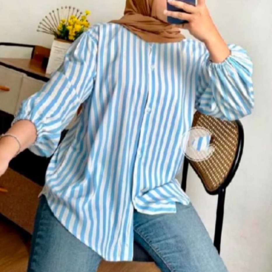 Flash Sale Atasan Wanita Bahan Rayon PremiumBlouse Wanita TerbaruKemeja Rayon PremiumKemeja Rayon Ov