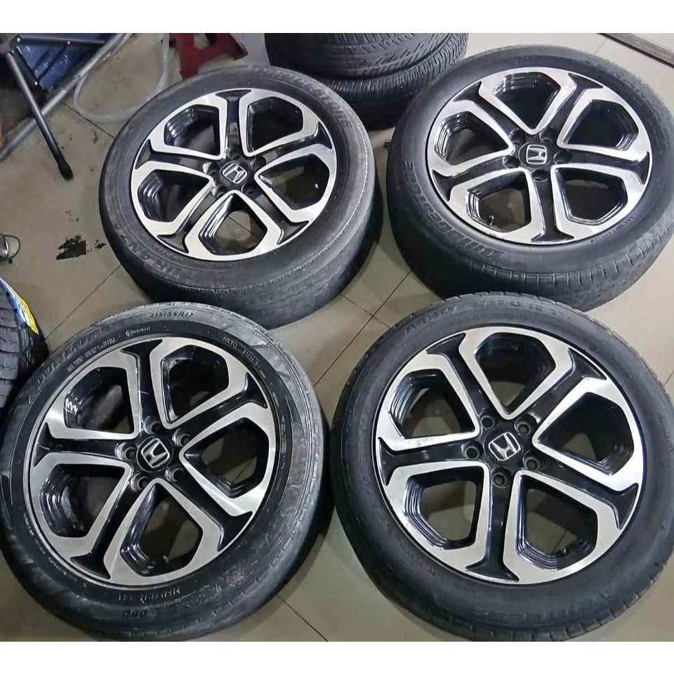 VELG MOBIL ORI STD HRV PRESTIGE RING 17 PCD 5X114 + BAN ODYSSEY ACCORD INNOVA