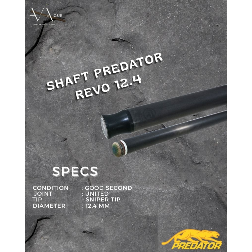 SHAFT PREDATOR REVO 12.4