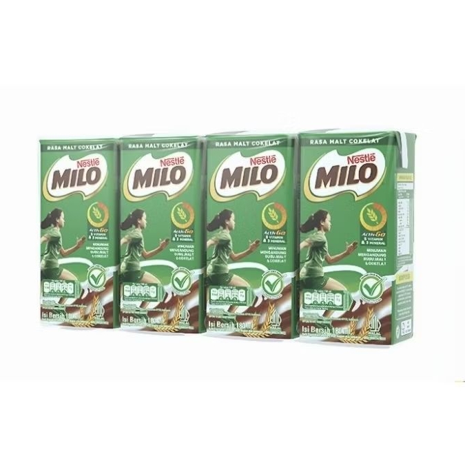 

Milo UHT Activ-Go Pack Kotak 4 x 180 ml