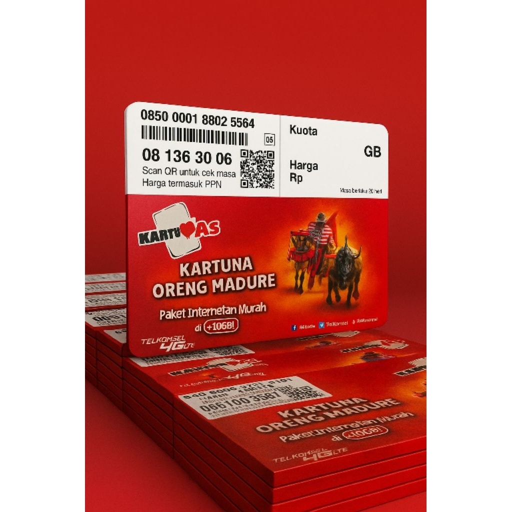 NOMOR CANTIK Kartu As cover AS MADURA LAWAS atau Jadul 2020 - 2021  Tarif Internet COMBO SAKTI (Rand