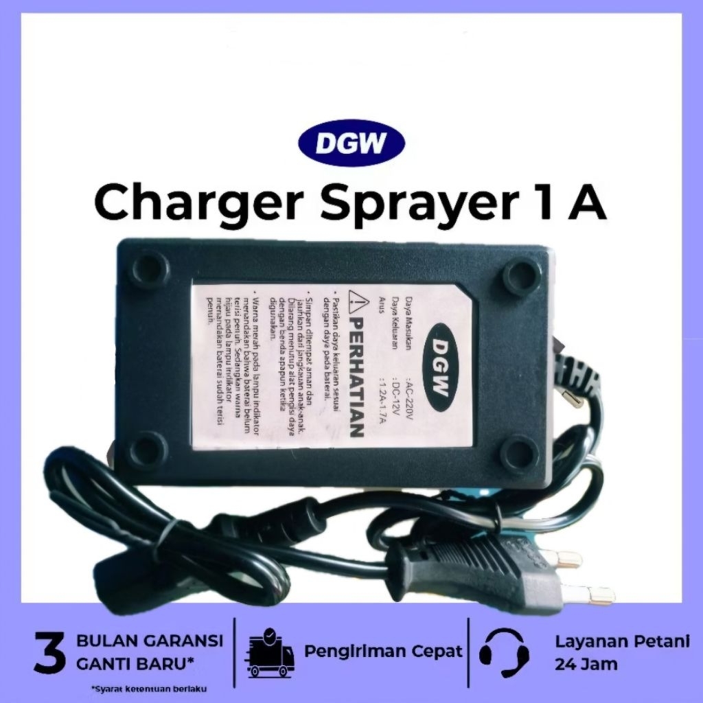 Charger Tangki Sprayer DGW Original DGW Cas Pompa Semprot Elektrik
