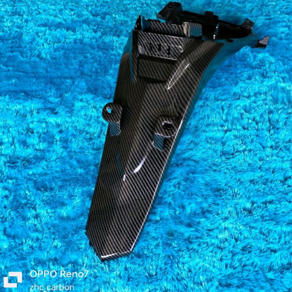 spakbor belakang honda vario 110 Fi carbon wtp carbon celup