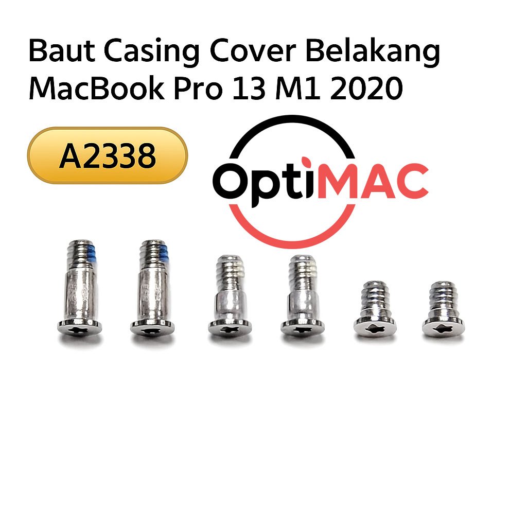 Baut Casing Cover Belakang Macbook Pro 1