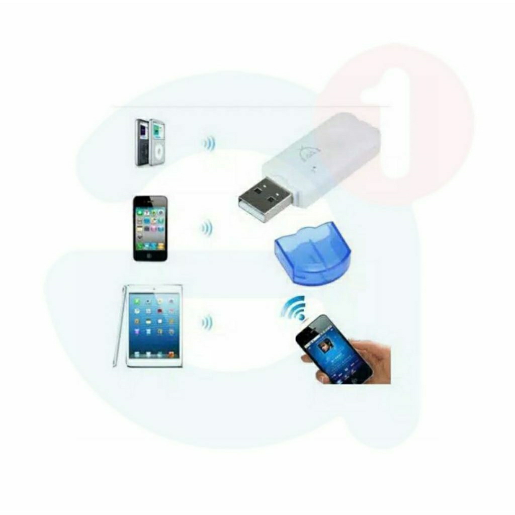 USB Bluetooth Audio Receiver Wireless with Mic