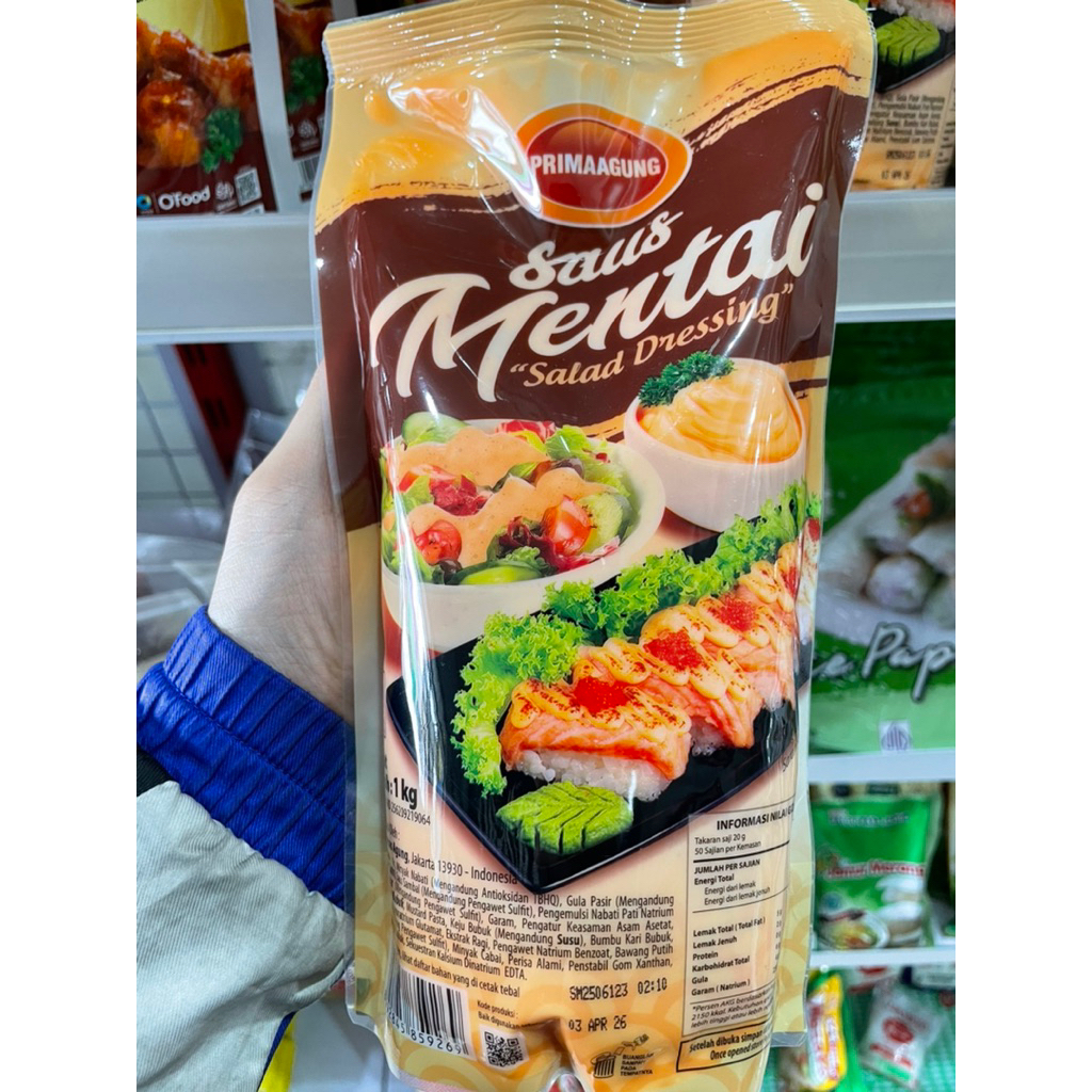 

Saus Mentai Prima Agung 1kg
