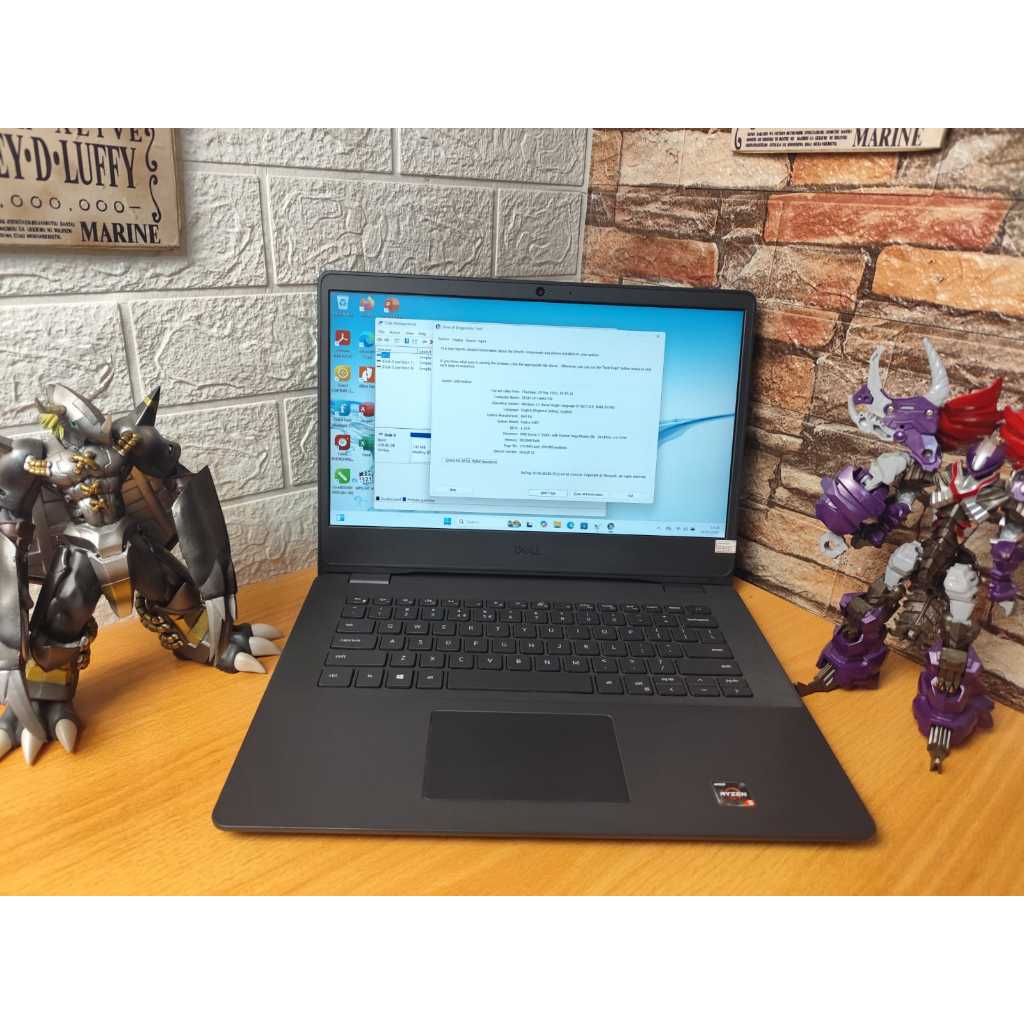 Laptop Dell 3405 Windows AMD Ryzen 5 bukan intel 8/256gb