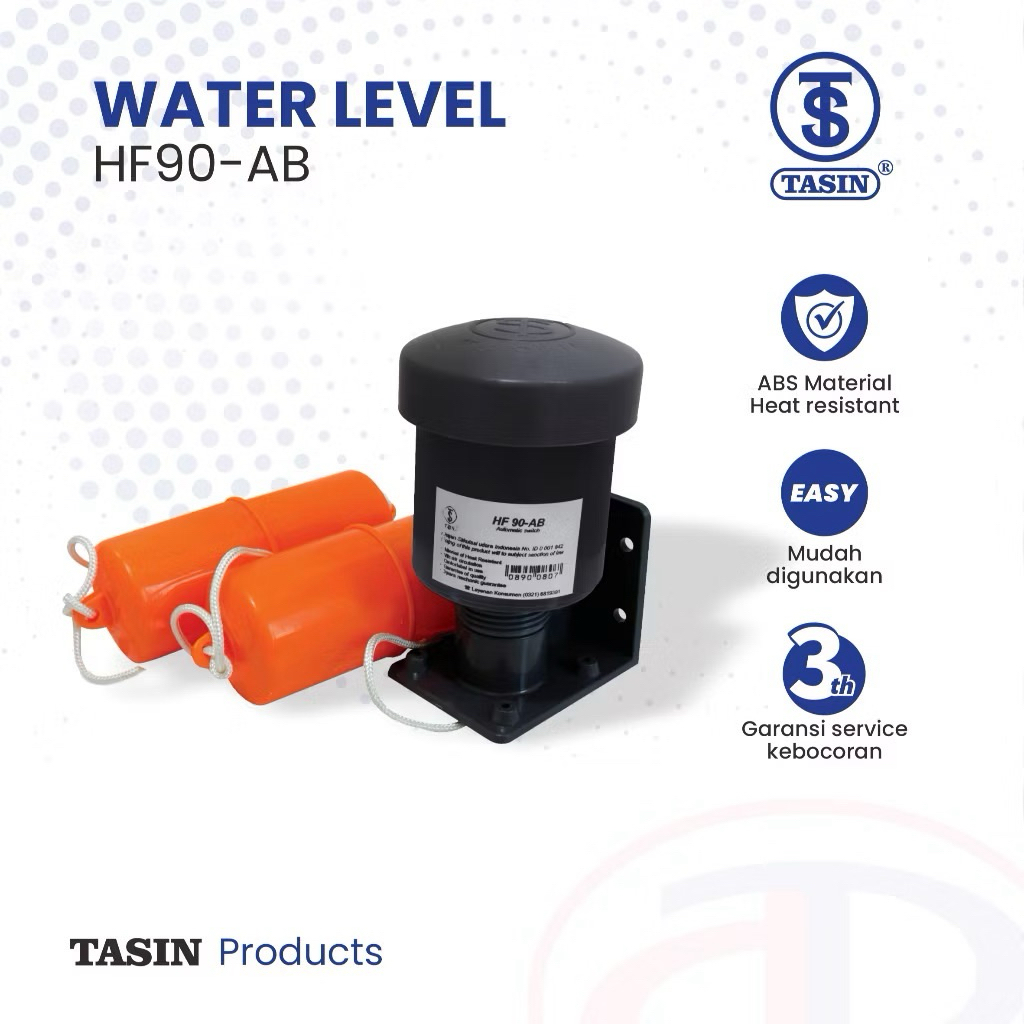 Pelampung Otomatis Tandon Atas TASIN HF90AB HF90 AB HF 90 AB otomatis toren tandon terbaik