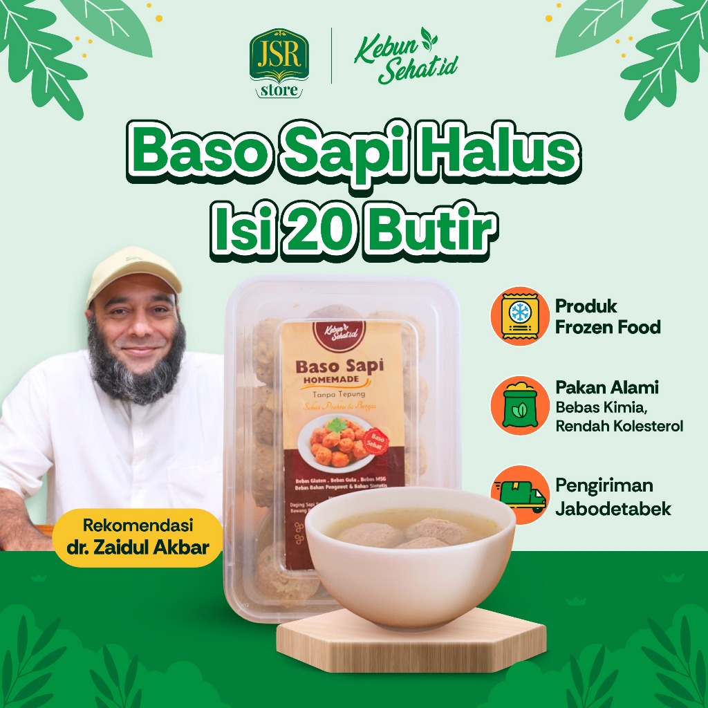 

Baso Sapi Halus isi 20 butir