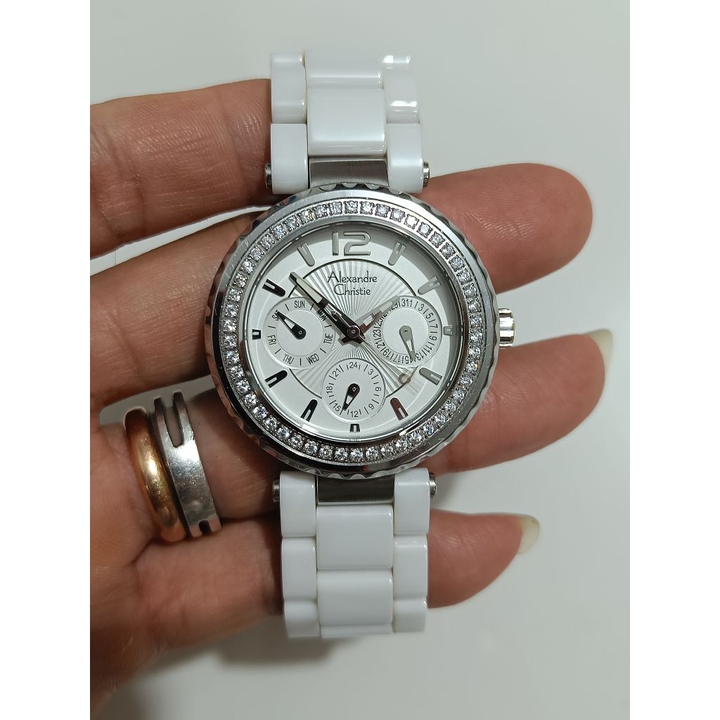 Alexandre Christie wanita ceramic 6149BF original bekas bagus normal semua siap pakai