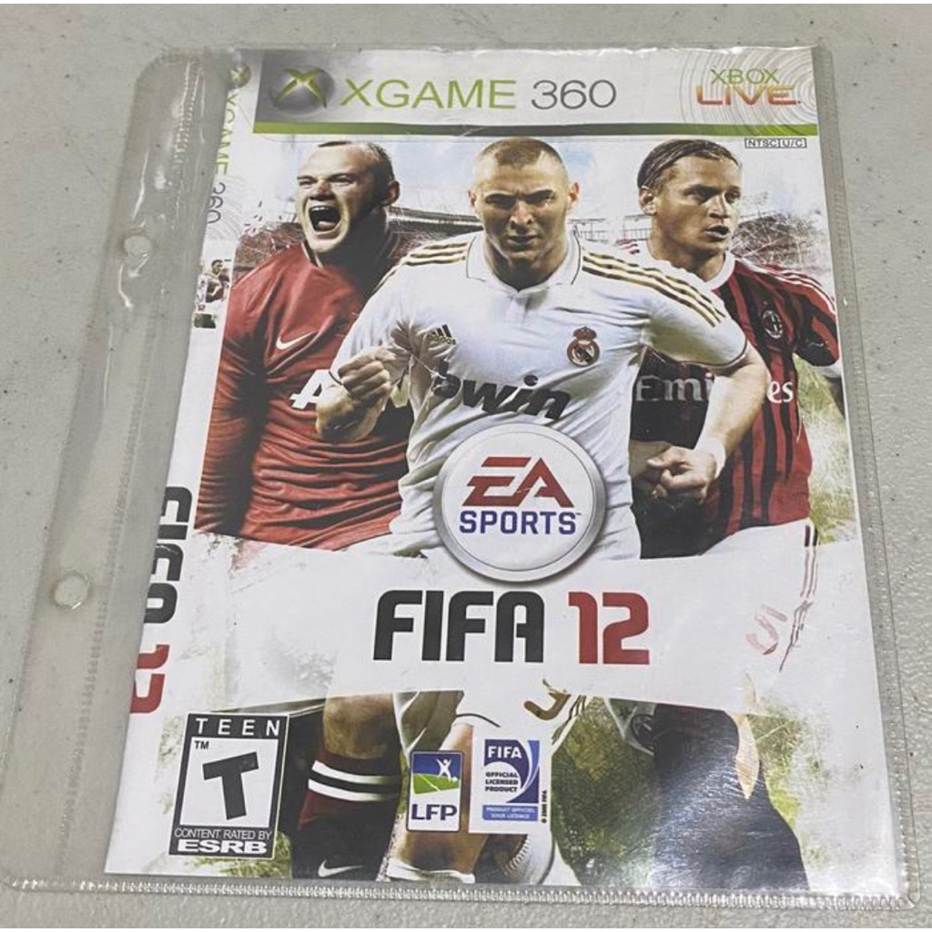 Kaset Xbox 360 RGH FIFA 12
