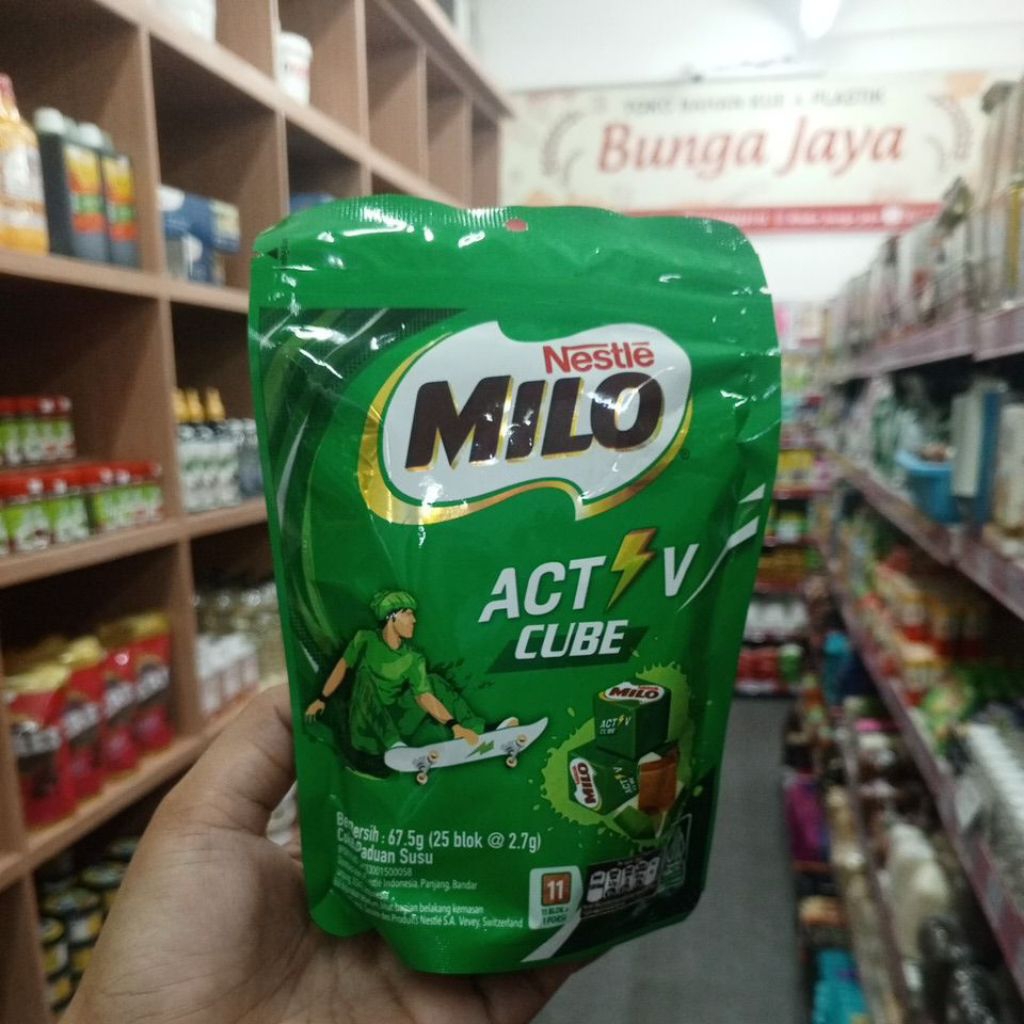 

MILO ACTIV CUBE ISI 25PC