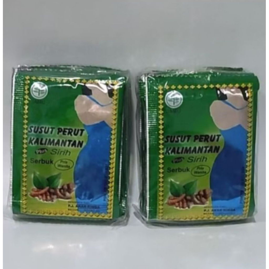 susut perut kalimantan plus sirih jamu dan kapsul harga 1 pak