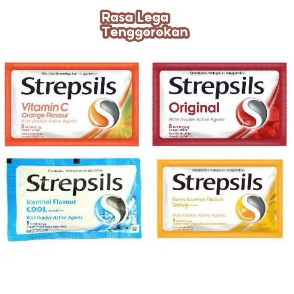 

Strepsils Permen isi 8 - Pelega Sakit Tenggorokan