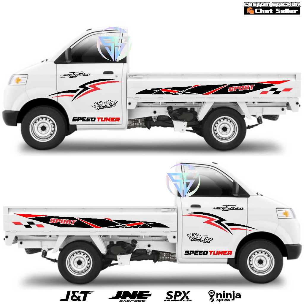 STICKER MOBIL SUZUKI APV PICK UP CUTTING STICKER APV PICK UP