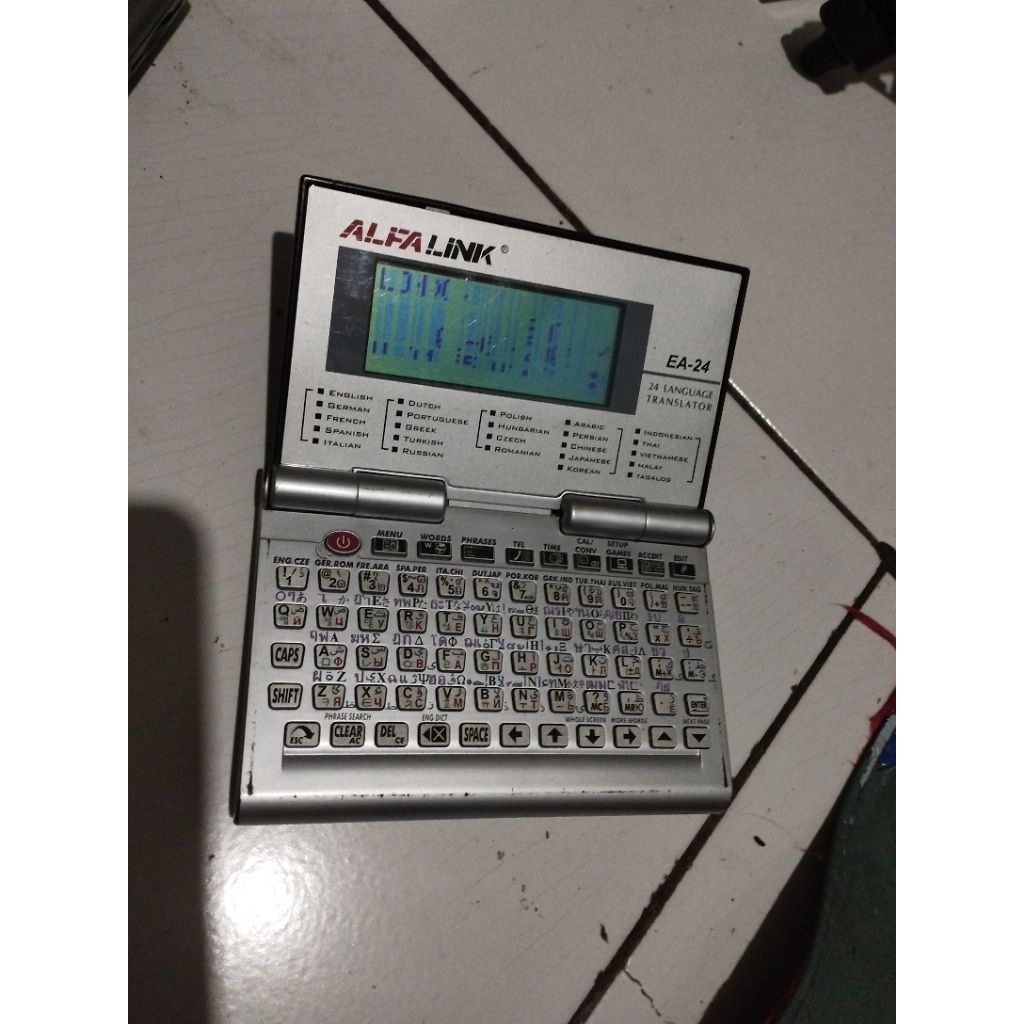alfalink ea-24 minus layar