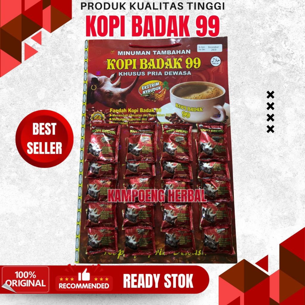 

kopi papan badak 99 original asli