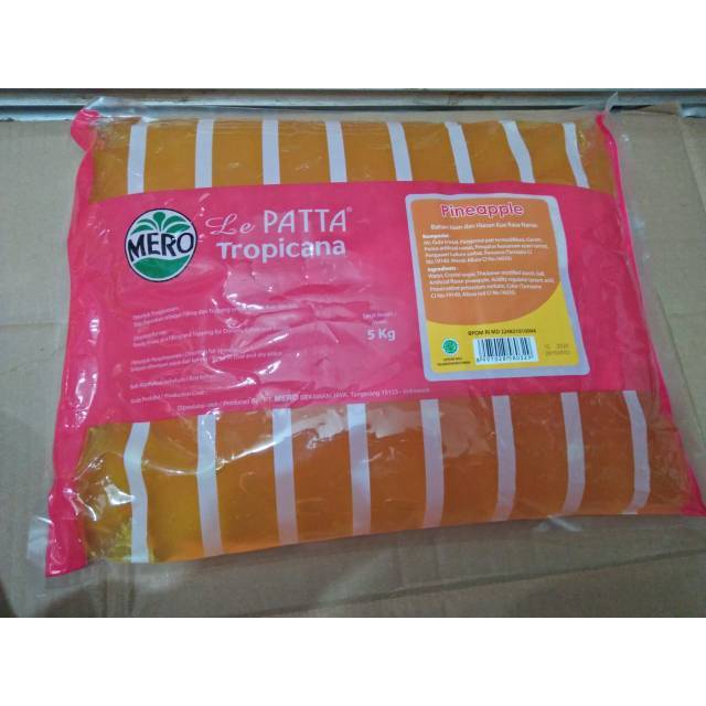 

Selai Nanas Filling Lepatta 5kg - Gosend Only!!!