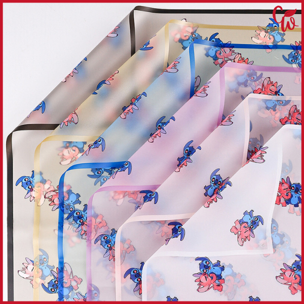 

Wrapping Cellophane Kertas Buket Motif Corak Kartun / Kertas Kado ECER Perlembar KB80