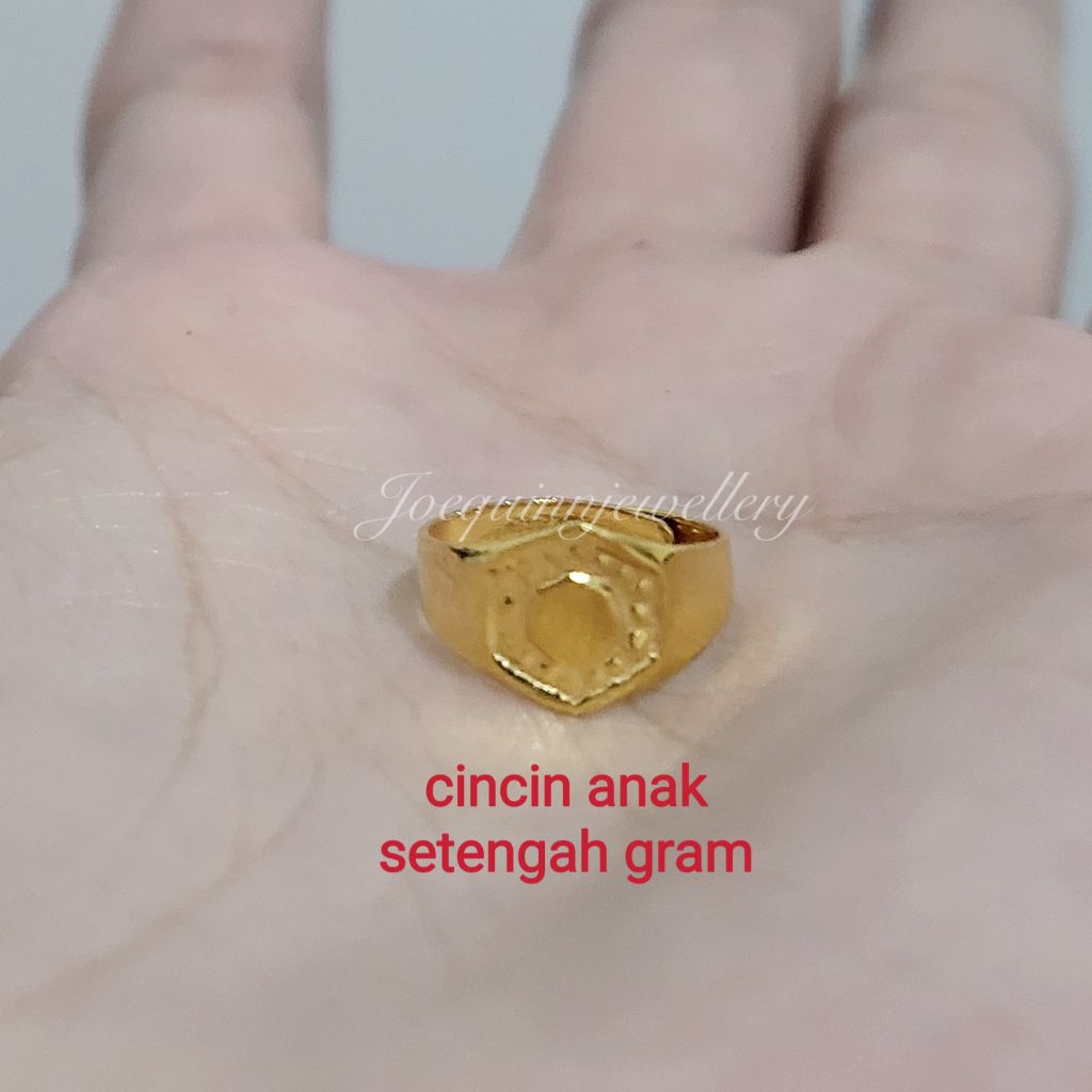 emas muda/ cincin anak
