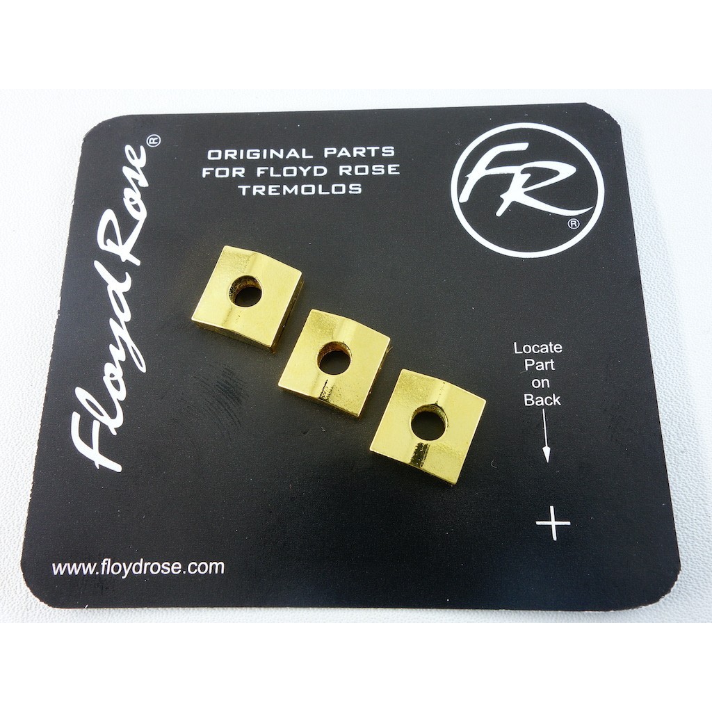 Floyd Rose Original Nut Clamping Blocks Gold FRNCBGP