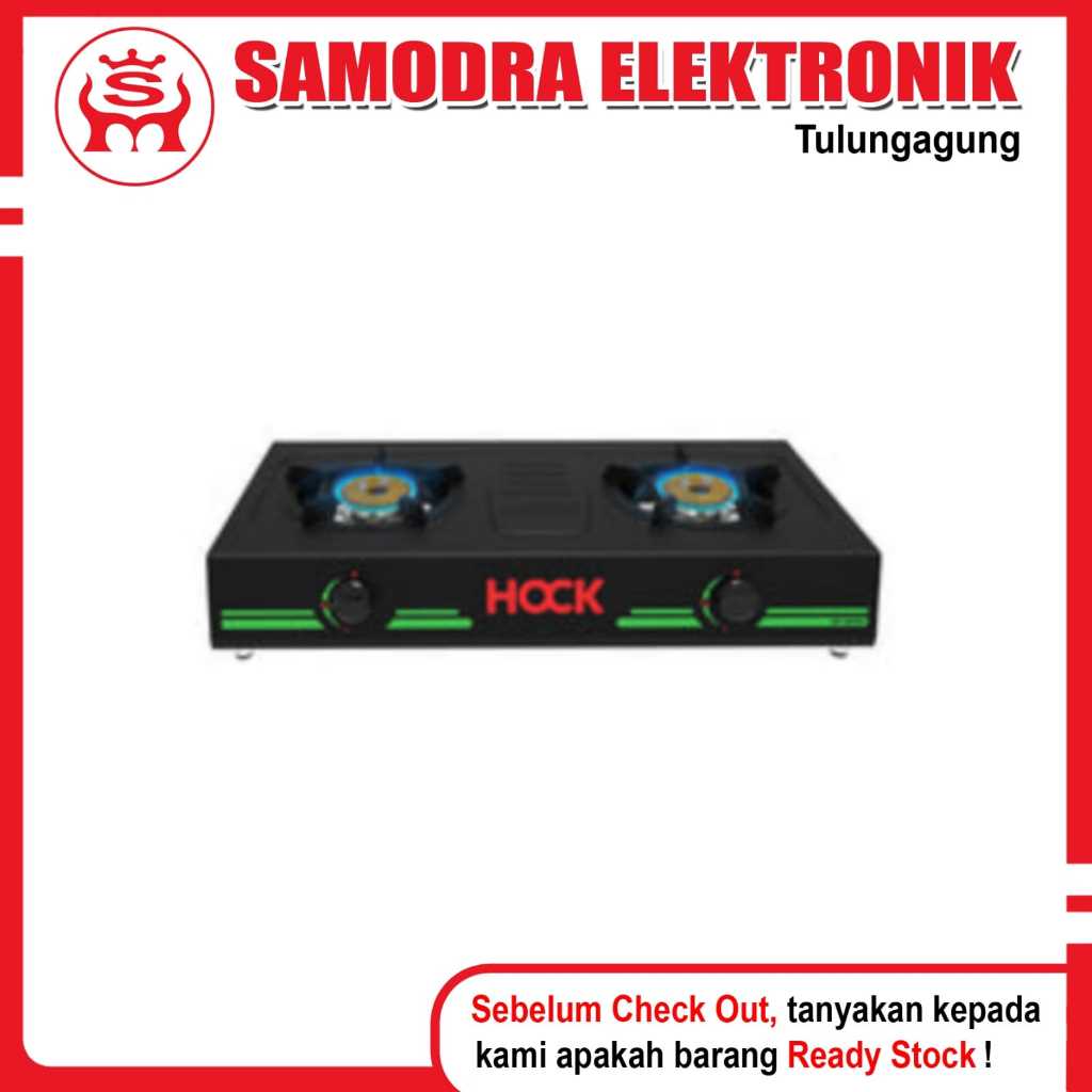 Kompor HOCK HP-200EV-GR | Kompor Gas 2 Tungku