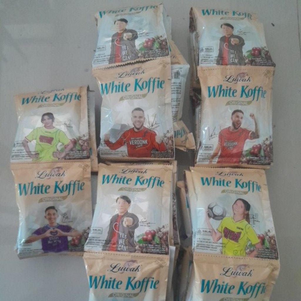 

Luwak White Koffie 1 Renceng isi 10 Sachet