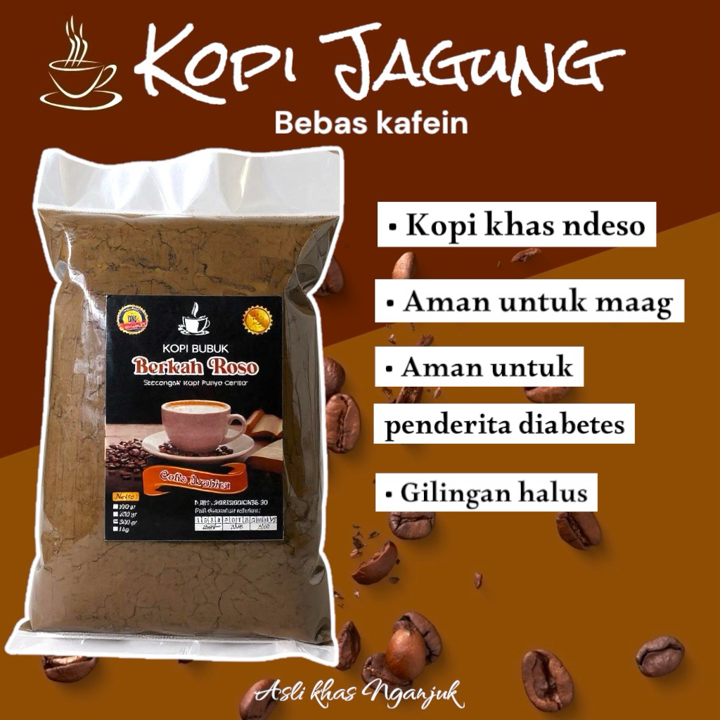 

Berkah Roso - Kopi Hitam Pahit Rasa Unik dan Aroma kuat