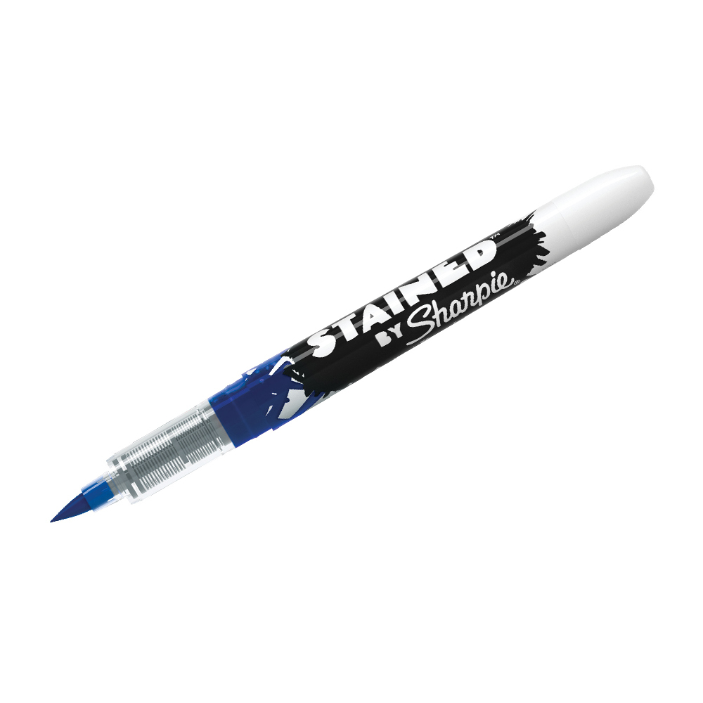 

SHARPIE STAINED BRUSH for Fabric Marker Color Orange and Green