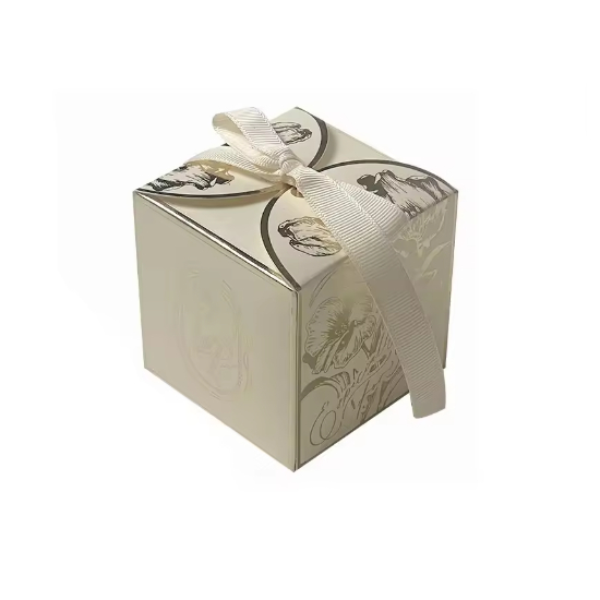 

10-400pcs/lot French Sugar Box Light Luxury Golden Candy Champagne Color Wedding Candy Box Wedding Accompanying Paper Gift Box