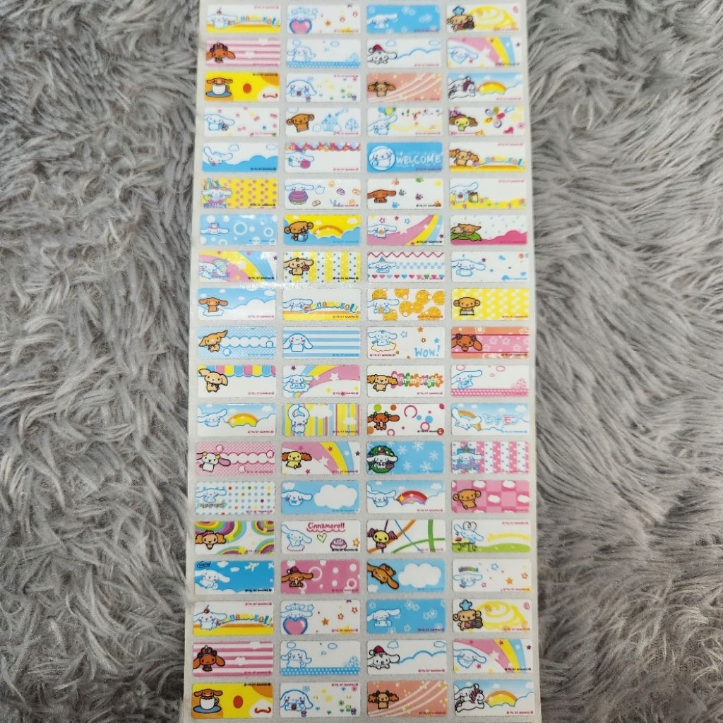 

STIKER NAMA WATERPROOF SIZE S/STIKER NAMA MOTIF/STIKER NAMA KARAKTER/STIKER NAMA TERBARU