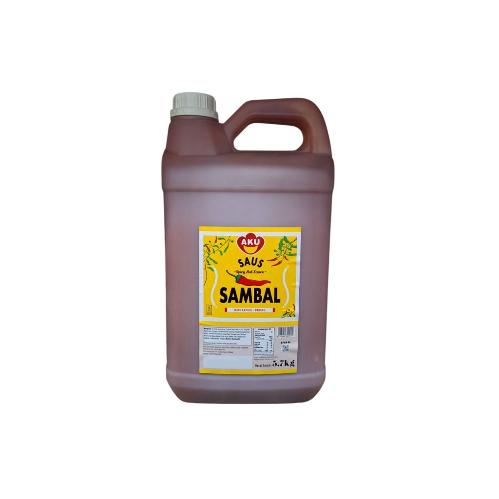 

Saus Sambal Original AKU Jerigen 5,7 Kg