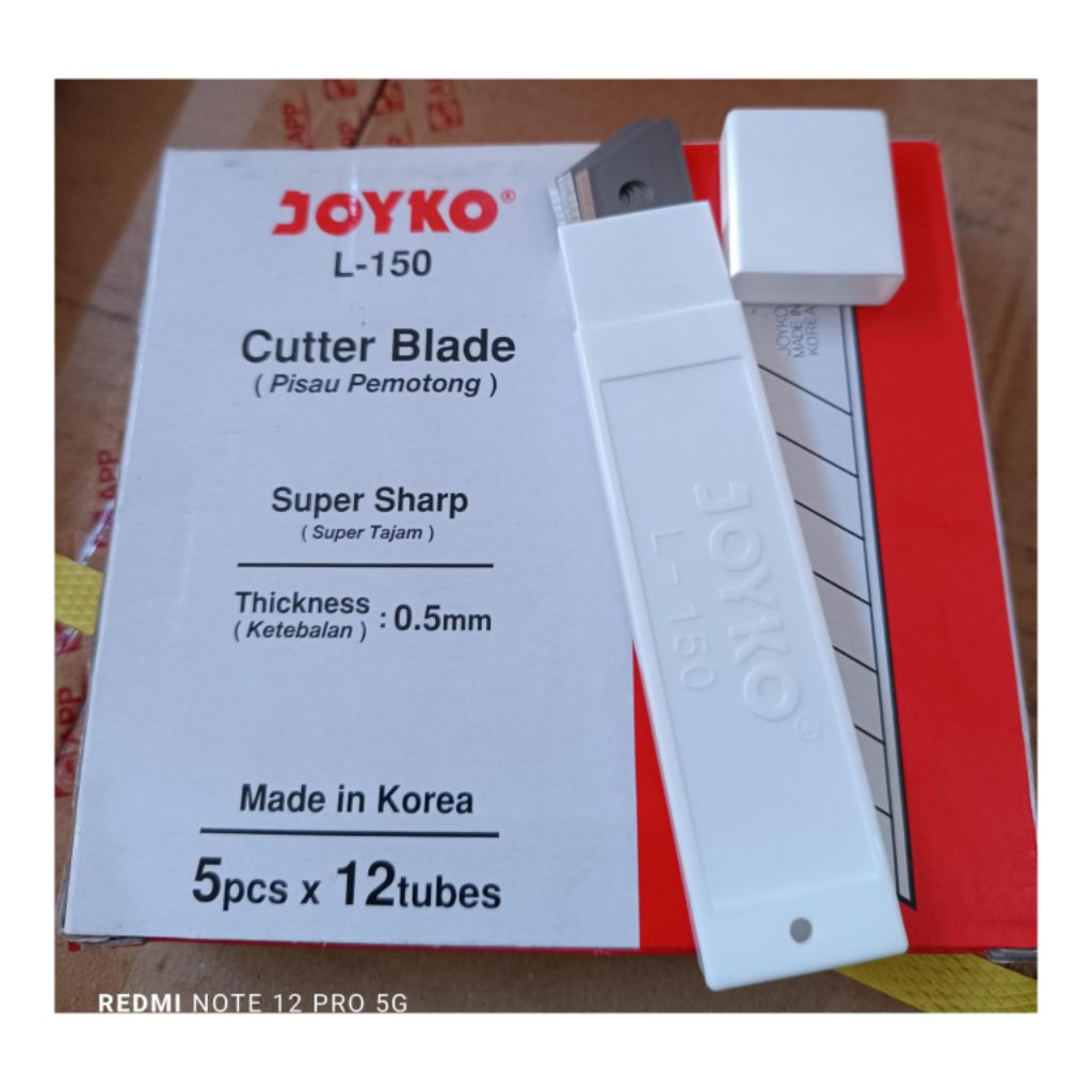 

Cutter Blade Joyko Besar Isi 5