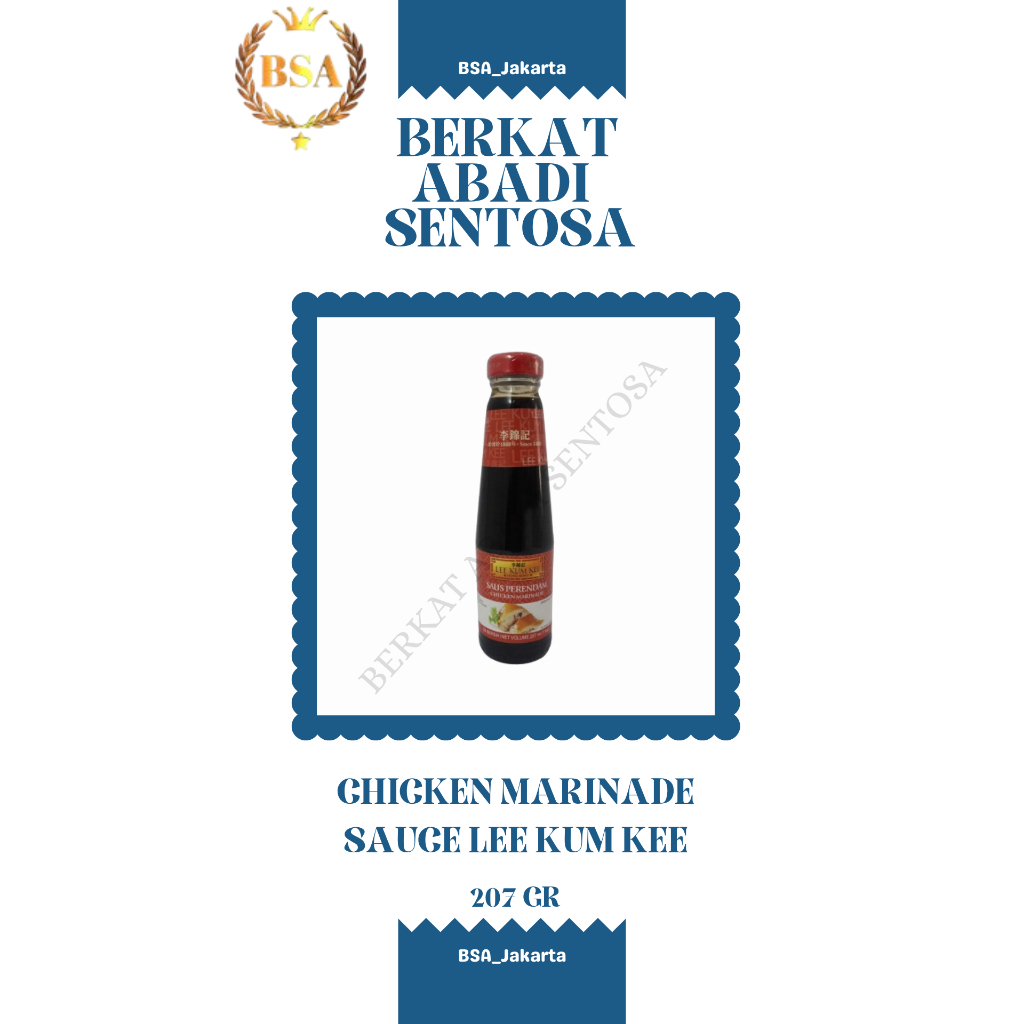 

CHICKEN MARINADE SAUCE LEE KUM KEE (207 GR)