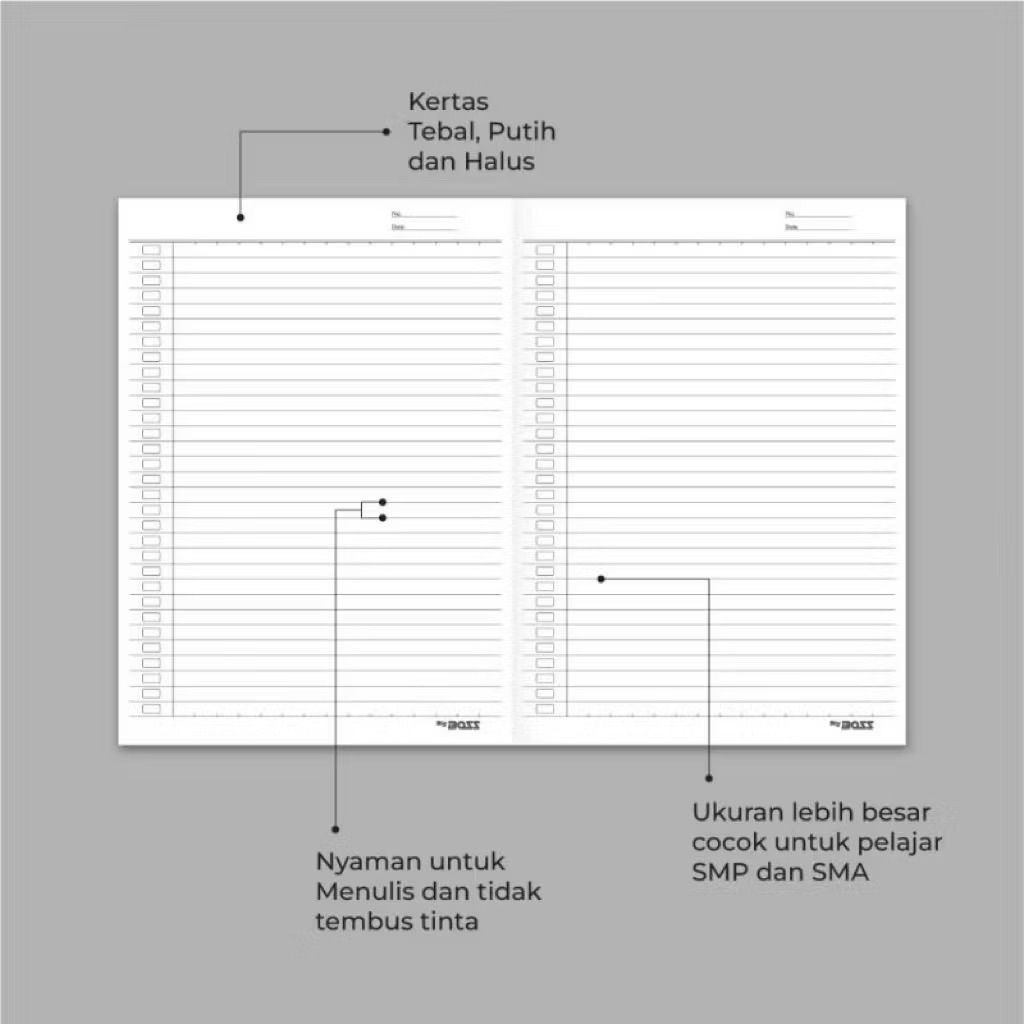 

Ay00! Buku Tulis Big Boss Campus isi 50 Lembar 1 Pack isi 10pcs / Buku Sekolah / Buku Tulis Murah