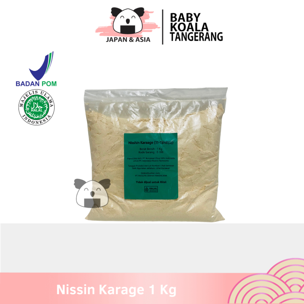

NISSIN Tepung Karage 1 Kg Halal │ Karage Ala Jepang.