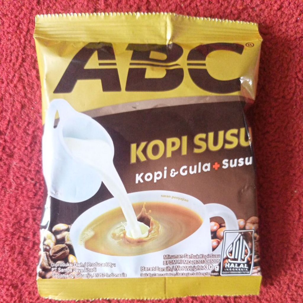 

Kopi Susu ABC Satu Bungkus Termurah