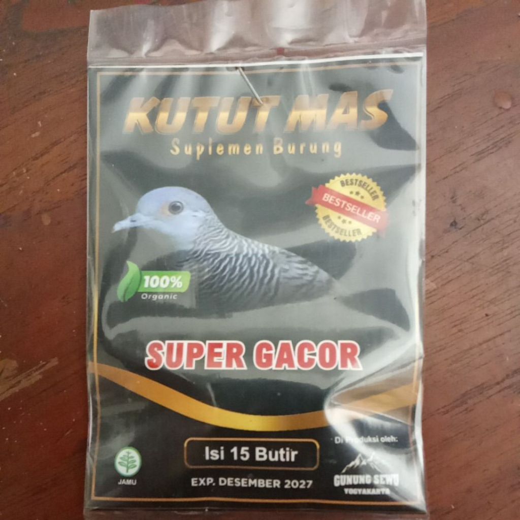 Kutut Emas, SUPER GACOR