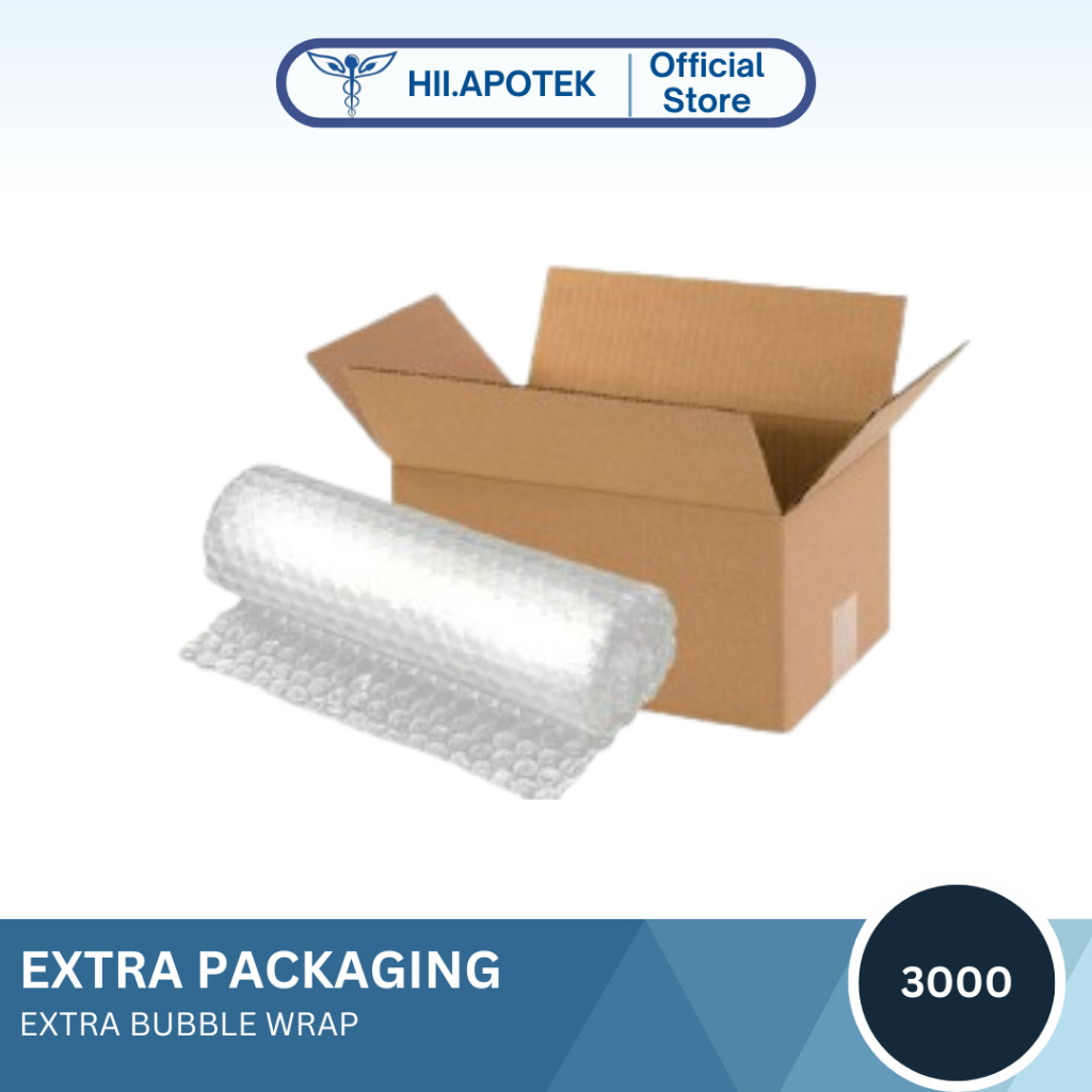 

Tambahan Extra Packing Bubble Wrap Agar Paket Lebih Aman