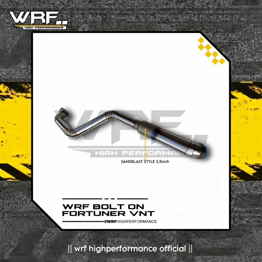 BOLT ON/TAILPIPE  FORTUNER VNT