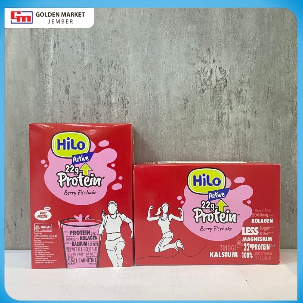 

Hilo Active 22g Protein Berry Fit Shake