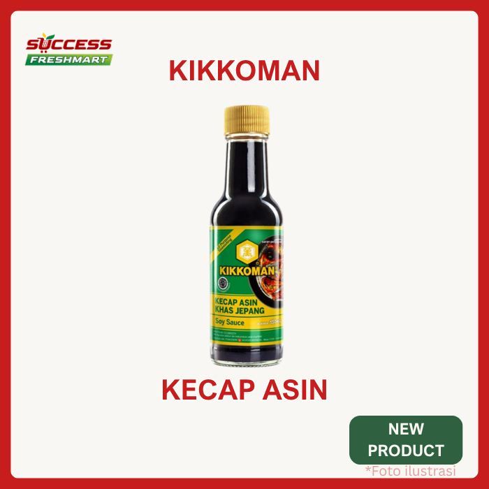 

KIKKOMAN Kecap Asin Khas Jepang 150 ML