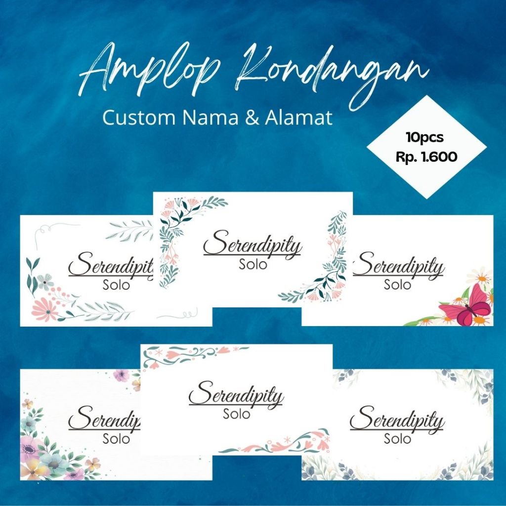 

10 Pcs Amplop Kondangan Kecil Murah
