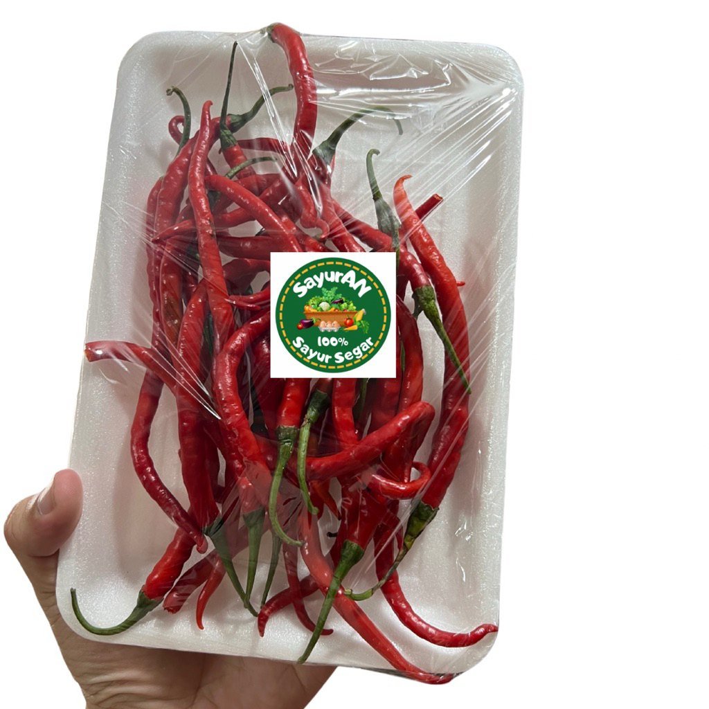 

cabe/cabai kriting merag Pack Instant, Murah dan Praktis. SayurAN Jogja