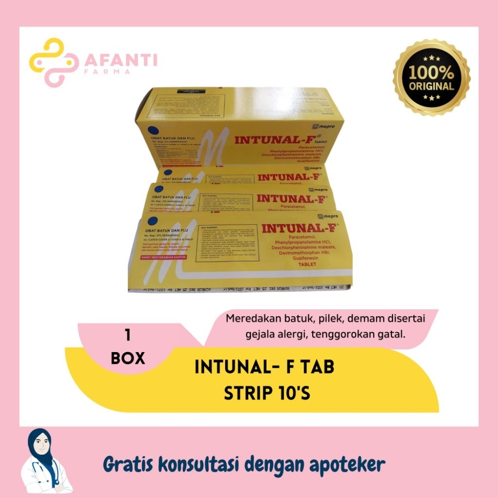 INTUNAL - F TABLET BOX STRIP