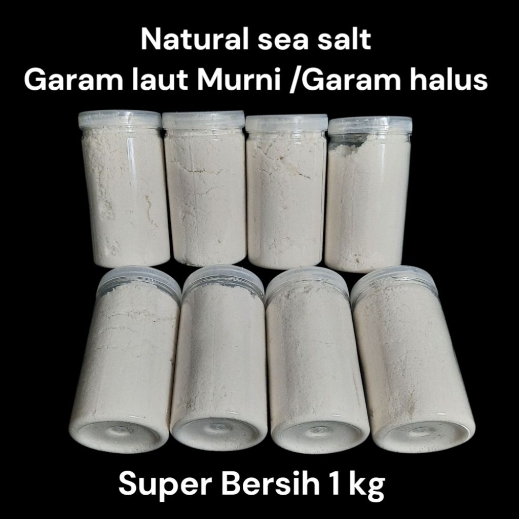 Garam Halus Garam murni Garam Laut Non Yodium 1 kg