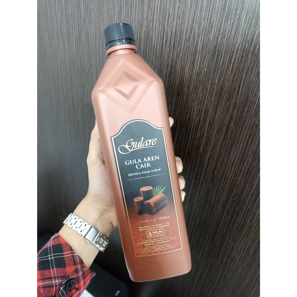 

GULARE PALM SUGAR/GULA AREN CAIR PREMIUM/1300 GRAM/BPOM/HALAL