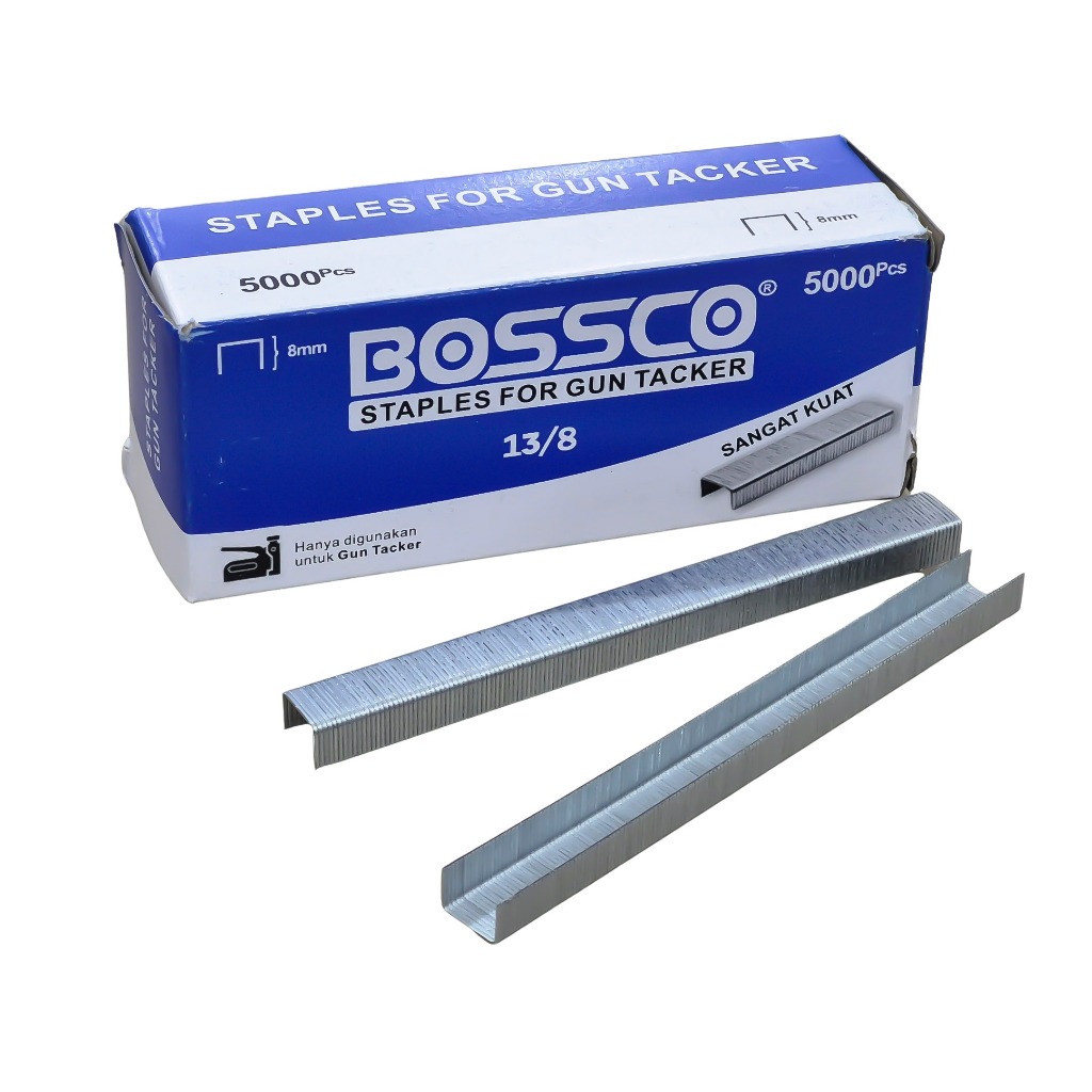 

[1 BOX] ISI STAPLES BOSSCO 13/8 8MM
