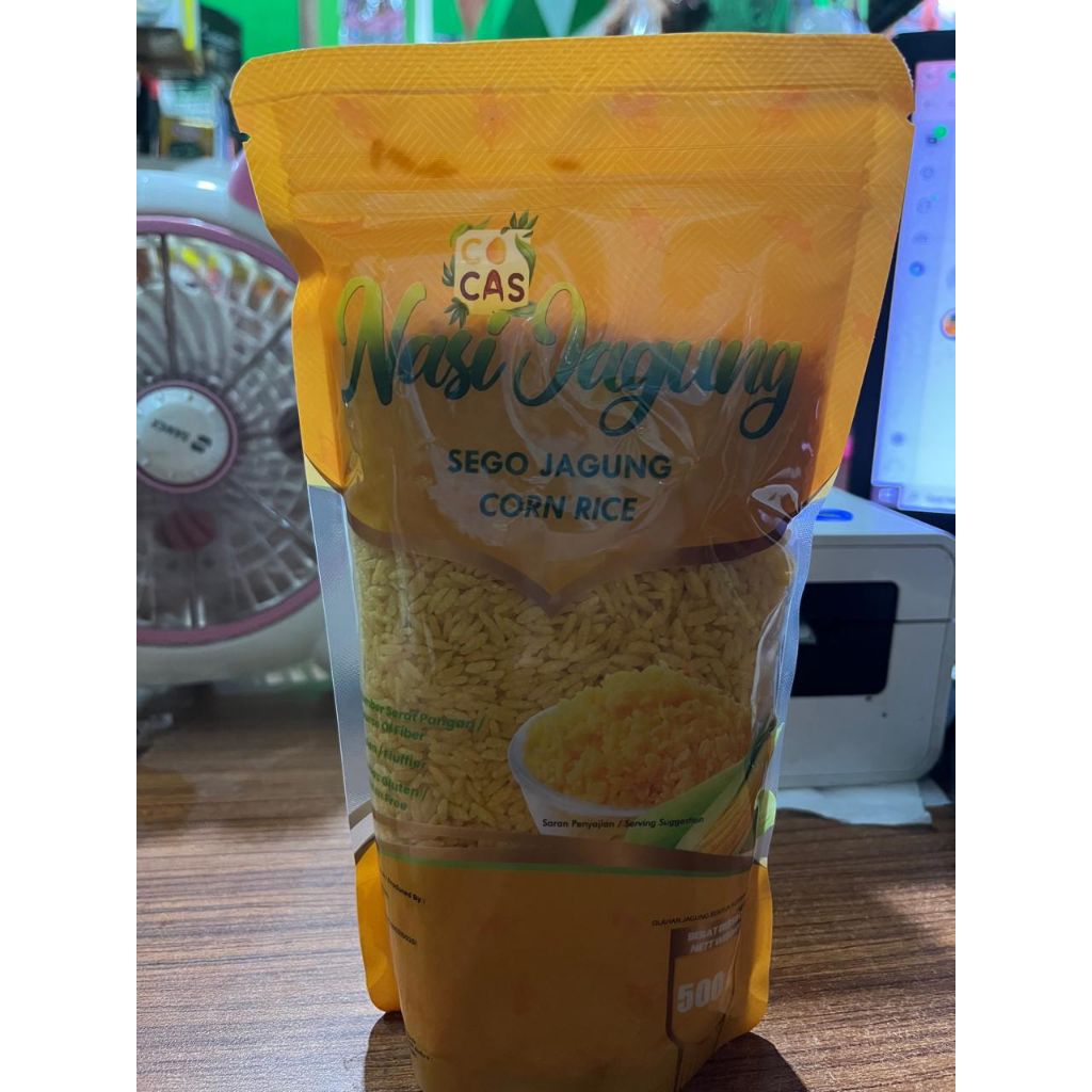 

Beras Jagung Sego Jagung Corn Rice 500 Gr ( Kemasan Ziplock )
