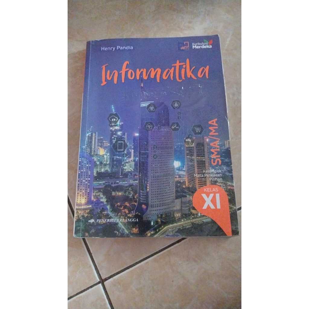 Buku Informatika Kelas 11 Erlangga